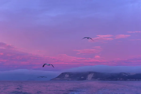 Splendidi sunris oceanici della California — Foto Stock