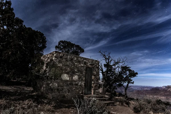 グランドキャニオン砂漠ビューの建物 — ストック写真
