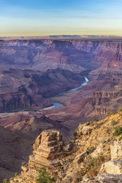 A Grand Canyon során naplemente — Stock Fotó