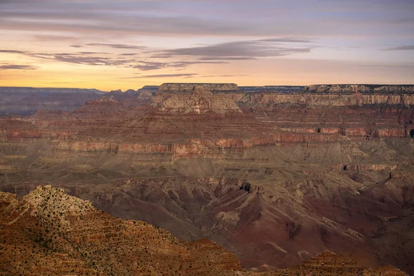 Grand Canyon bei Sonnenuntergang — Stockfoto