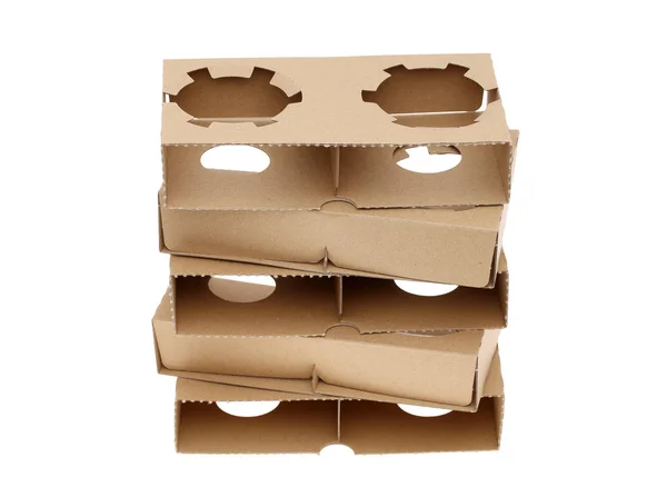 Recycled paper pulp carrier — Stock Photo, Image