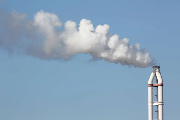 Industriële rook stapel — Stockfoto