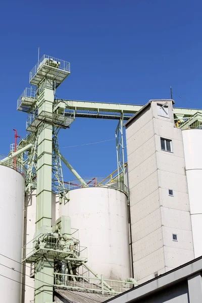 Endüstriyel depolama silo — Stok fotoğraf