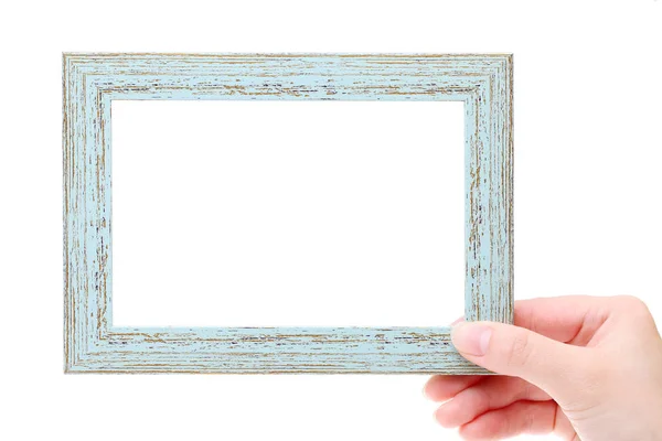 Blank wooden frame — Stock Photo, Image