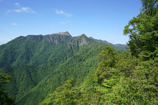 Scenic summer view of Mountain landscape