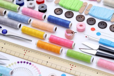 Araçlar dikiş, dikiş ve moda kavramı