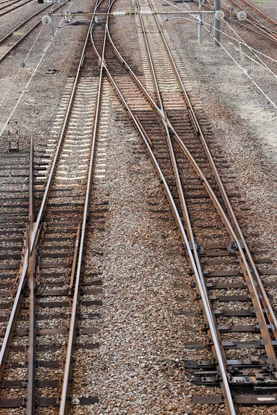 Demiryolu demiryolu kavşak istasyonu