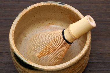 Yeşil çay töreni Japonya'nın geleneksel Güzellik   