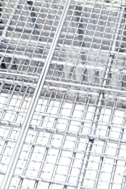 Ev partisi ya da piknik mutfak aletleri için ızgara. 