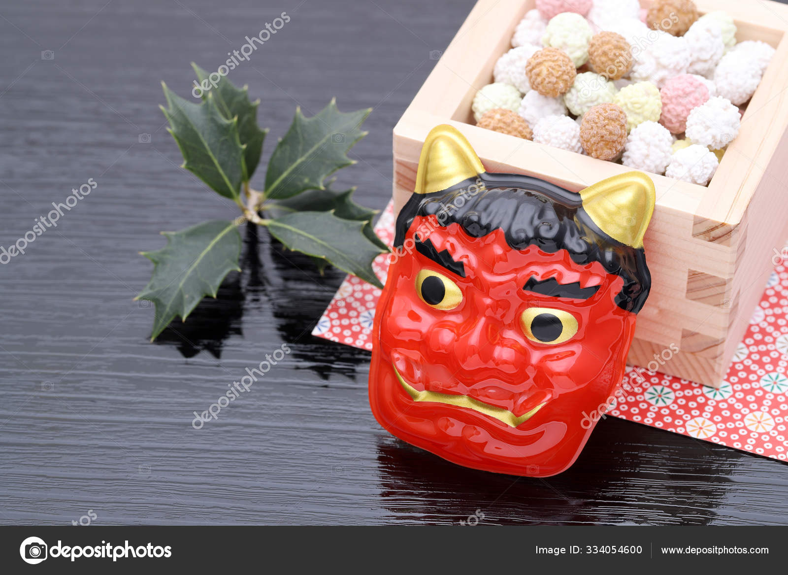 Japanese Traditional Setsubun Event Soybeans Masks Oni Demon Stock Photo C Akiyoko74 Japanese Traditional Setsubun Event Soybeans Masks Oni Demon Stock Photo C Akiyoko74