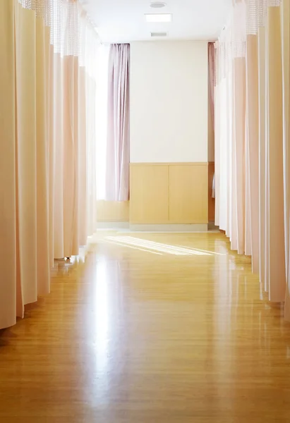 Hospital Room Privacy Medical Curtain Japanese Hospital — 图库照片