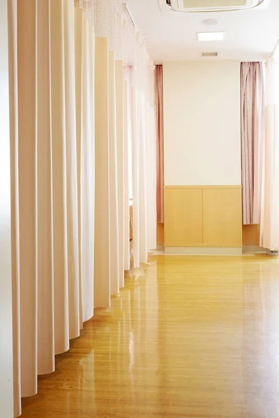 Hospital Room Privacy Medical Curtain Japanese Hospital — 图库照片