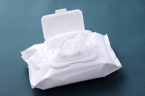 Packaging Wet Tissue Paper Table — Stock Photo, Image