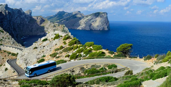 Reise mit dem Bus zum Cap Formentor — Foto de Stock