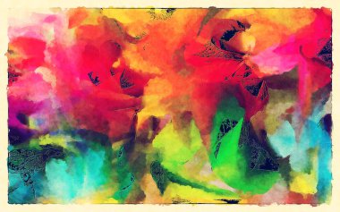 Soyut dijital resim dokusu. eklenti sanatı. Fraktal doku