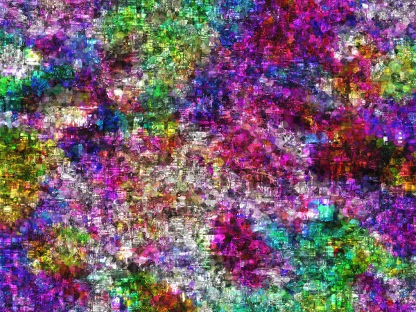 Abstrakte Digitale Maltextur Plugin Art Fraktale Textur — Stockfoto