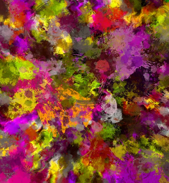 Texture Astratta Pittura Digitale Plugin Art Fractal Texture — Foto Stock