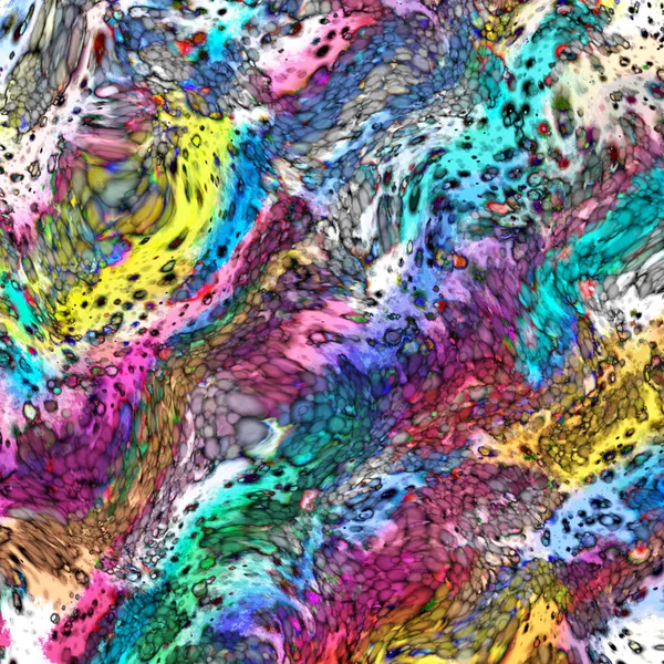 Abstrakt Digital Målning Struktur Plugin Art Fractal Konsistens — Stockfoto