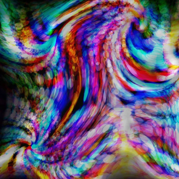 Abstrakt Digital Målning Struktur Plugin Art Fractal Konsistens — Stockfoto