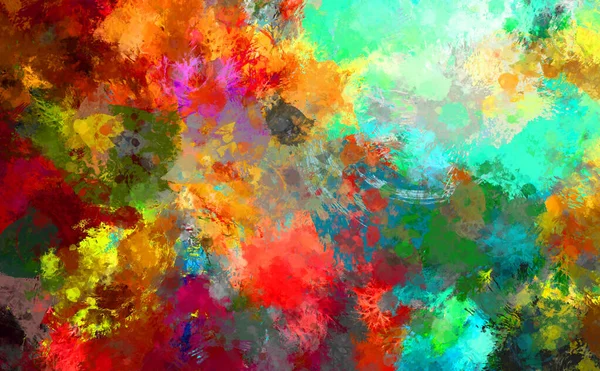 Textura Pintura Digital Abstrata Textura Art Fractal Plugin — Fotografia de Stock