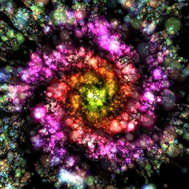 Soyut dijital resim dokusu. eklenti sanatı. Fraktal doku