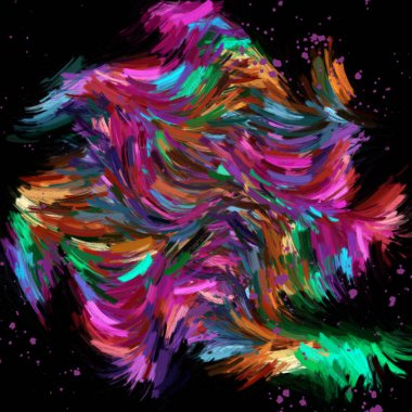 Soyut dijital resim dokusu. eklenti sanatı. Fraktal doku