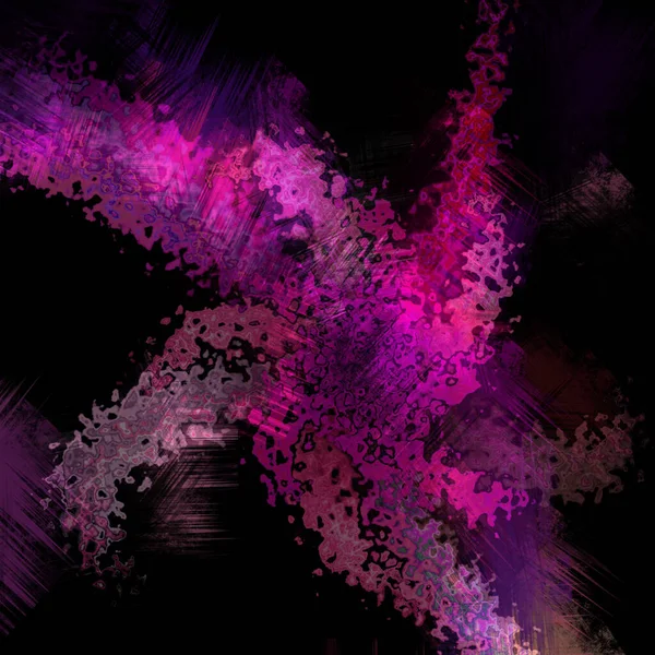 Abstracte Digitale Schildertextuur Plugin Art Fractal Textuur — Stockfoto