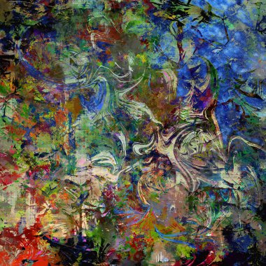 Soyut dijital resim dokusu. eklenti sanatı. Fraktal doku