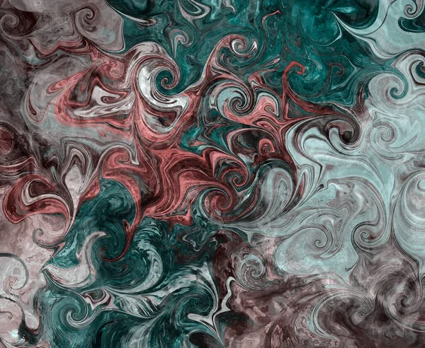 Abstract Digital Painting Texture Plugin Art Fractal Texture — Stock Photo, Image