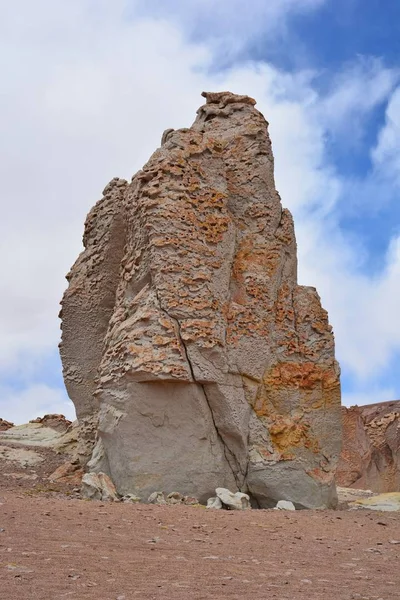 Krajina, skály a hory, poušť Atacama, Chile — Stock fotografie