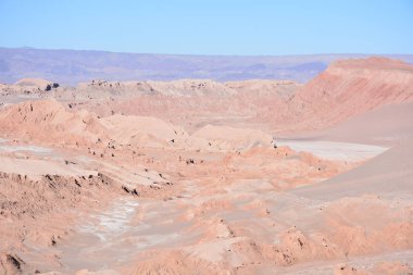 Manzara, dağlar, doğa ve bitki Atacama Çölü, Şili