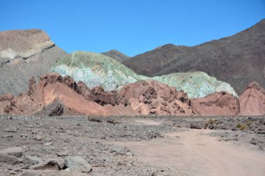 Manzara, dağ ve doğa Atacama Çölü, Şili