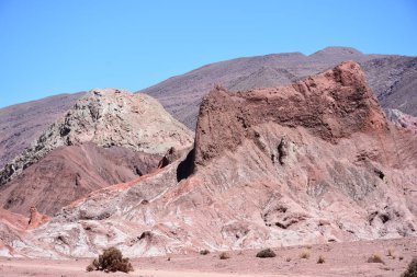 Manzara, dağ ve doğa Atacama Çölü, Şili