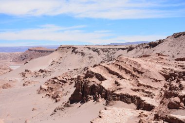 Manzara, dağ ve doğa Atacama Çölü, Şili