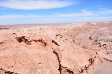 Manzara, dağ ve doğa Atacama Çölü, Şili