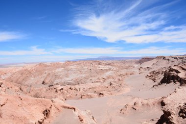 Manzara, dağ ve doğa Atacama Çölü, Şili