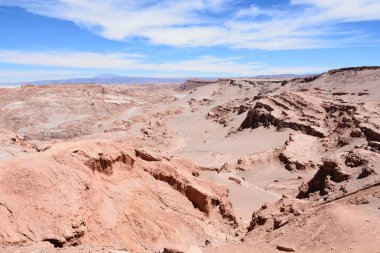 Manzara, dağ ve doğa Atacama Çölü, Şili