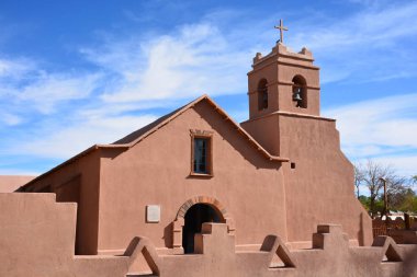 San Pedro de Atacama Çölü, Şili eski kilisede