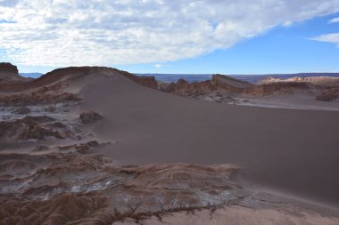 dağ ve vadi Atacama Çölü Şili'deki manzara