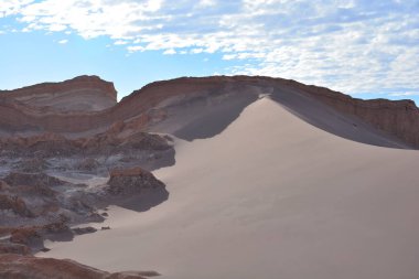 dağ ve vadi Atacama Çölü Şili'deki manzara