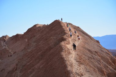 dağ ve vadi Atacama Çölü Şili'deki manzara