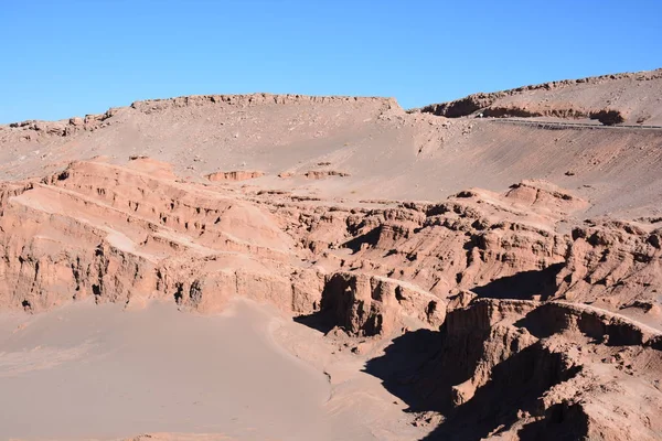 風景、山、自然、アタカマ砂漠、チリの植物 — ストック写真