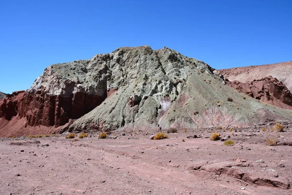 Paisaje, montañas y naturaleza en el desierto de Atacama, Chile — Foto de Stock