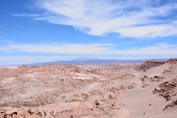 Landschap, bergen en natuur in de Atacama woestijn, Chile — Stockfoto