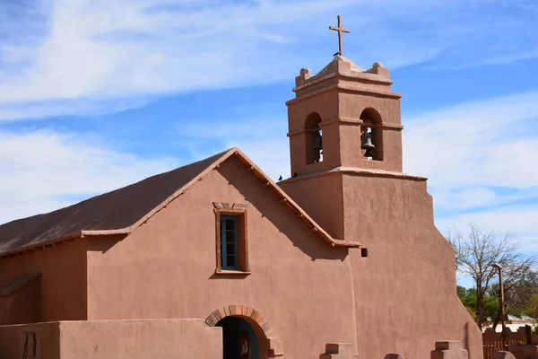 San Pedro de Atacama Çölü, Şili eski kilisede — Stok fotoğraf