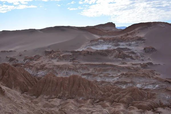 Paisagem de montanha e vale no deserto de Atacama Chile — Fotografia de Stock