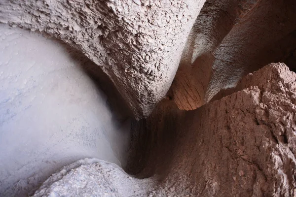 Táj hegy és völgy a Chilei Atacama-sivatag — Stock Fotó