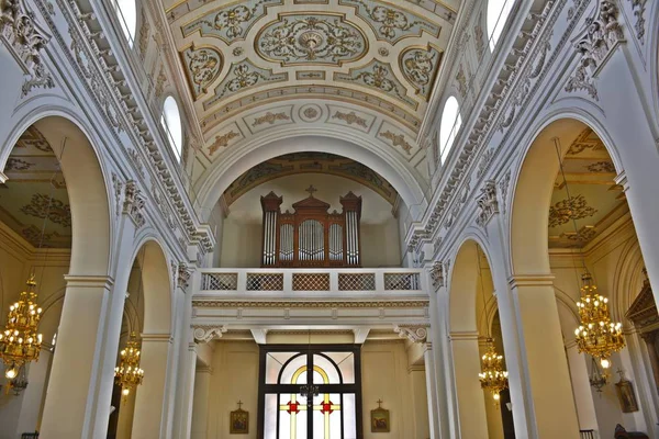 Собор и церковь Сантьяго-Чили — стоковое фото