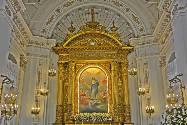 Kathedrale und Kirche in santiago chile — Stockfoto