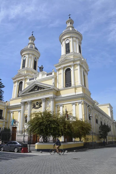 Cattedrale e chiesa di Santiago del Cile — Foto Stock